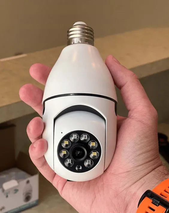 Caméra de Surveillance Wi-Fi d’Intérieur avec Ampoule