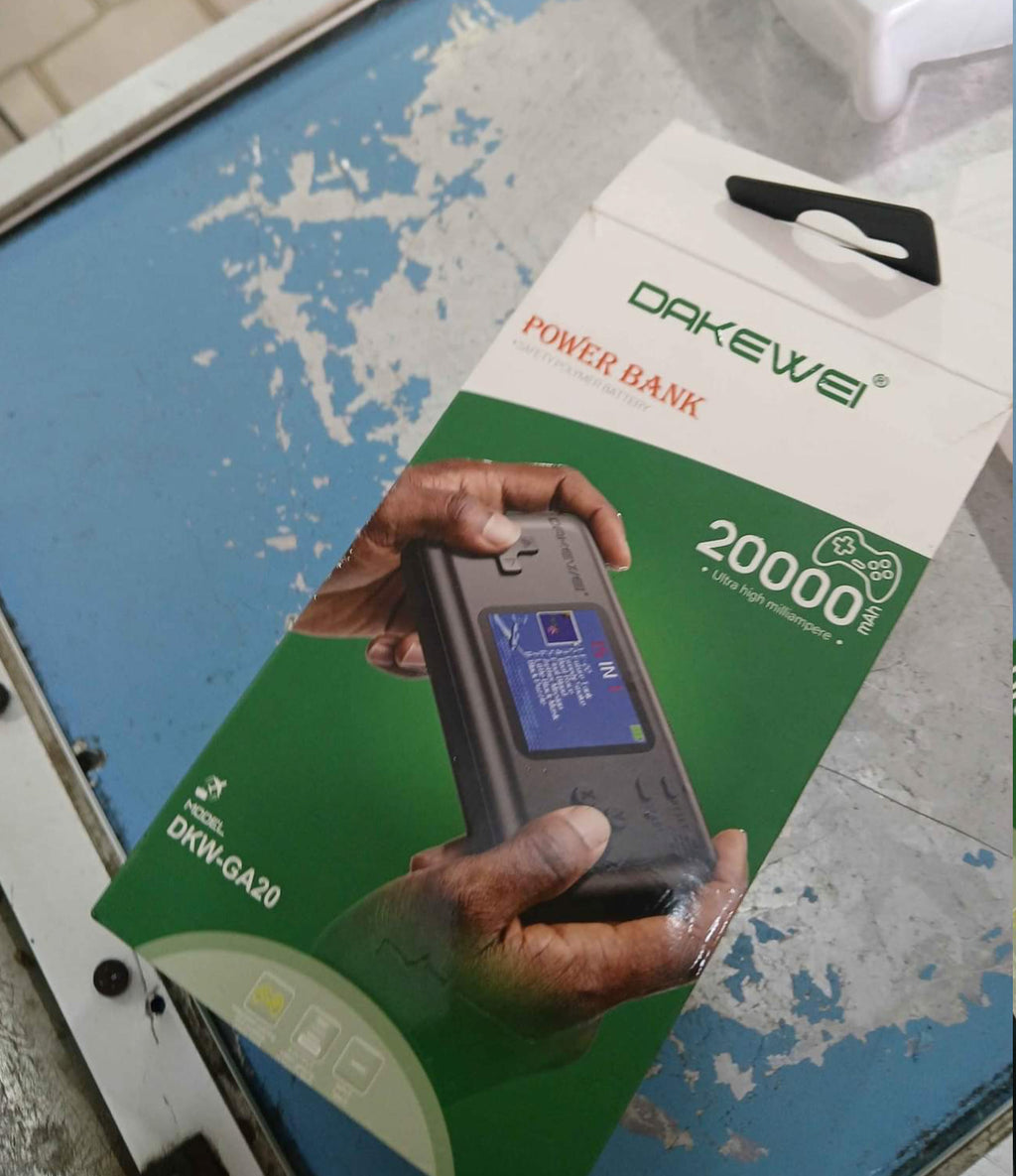 Power Bank Gaming Dakewei 20000mAh vue 2 La Casa des Gadgets