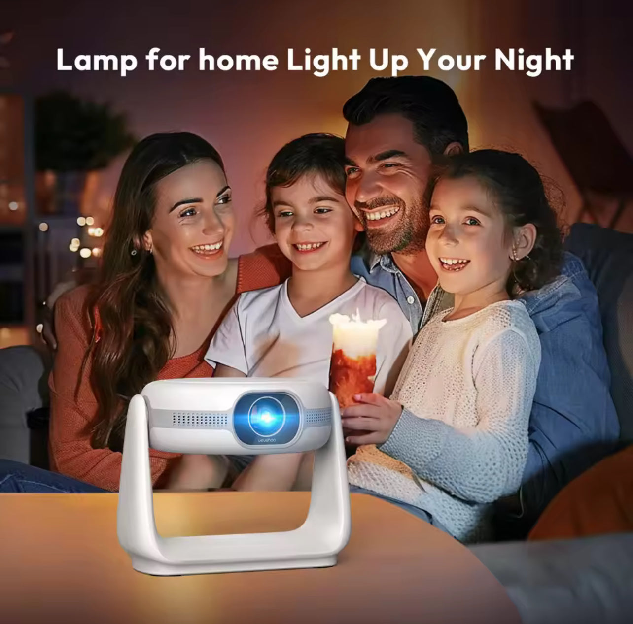 Vevshao A10 Projecteur Intelligent WiFi 5G — La Casa des Gadgets