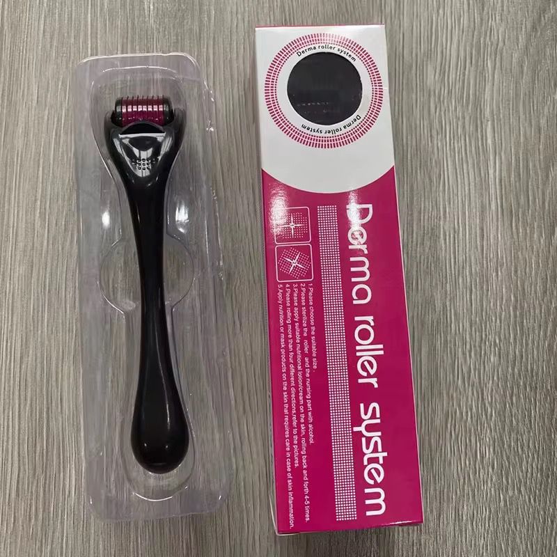 Derma Roller Microneedling 540 Aiguilles - Visage & Cuir Chevelu