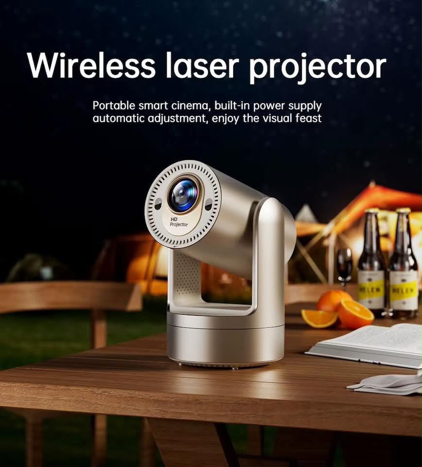 Projecteur Intelligent 4K Borrego SMART7 - WiFi 5G + Focus Motorisé