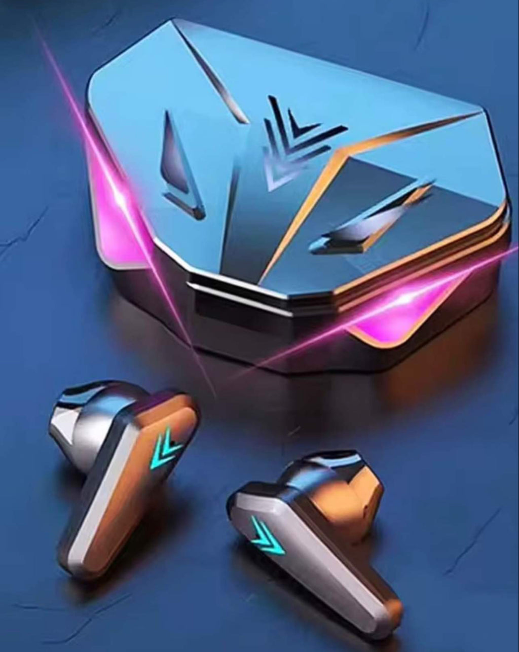 Écouteurs Gaming TWS RGB vue 3 La Casa des Gadgets