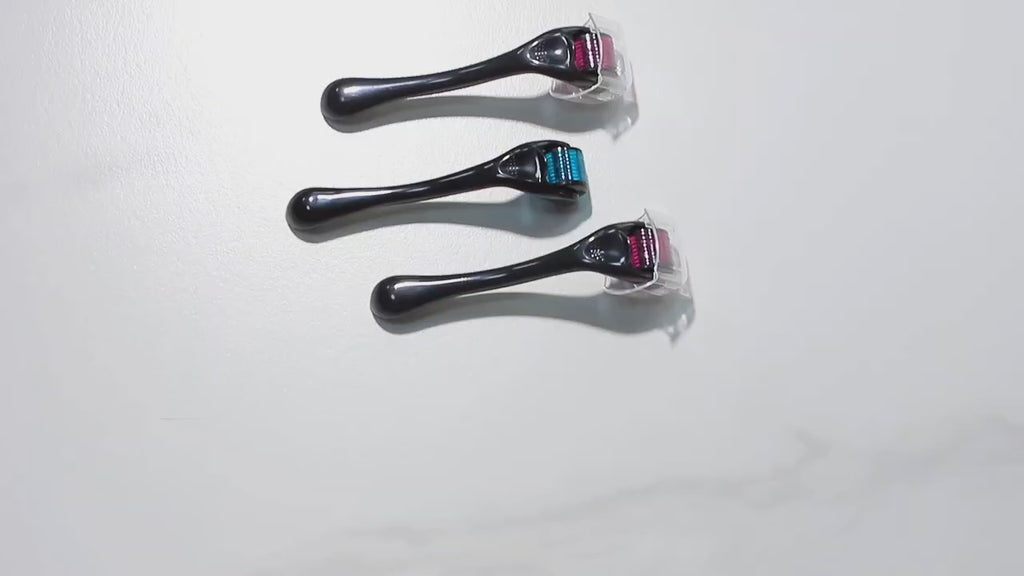 Derma Roller Microneedling 540 Aiguilles - Visage & Cuir Chevelu