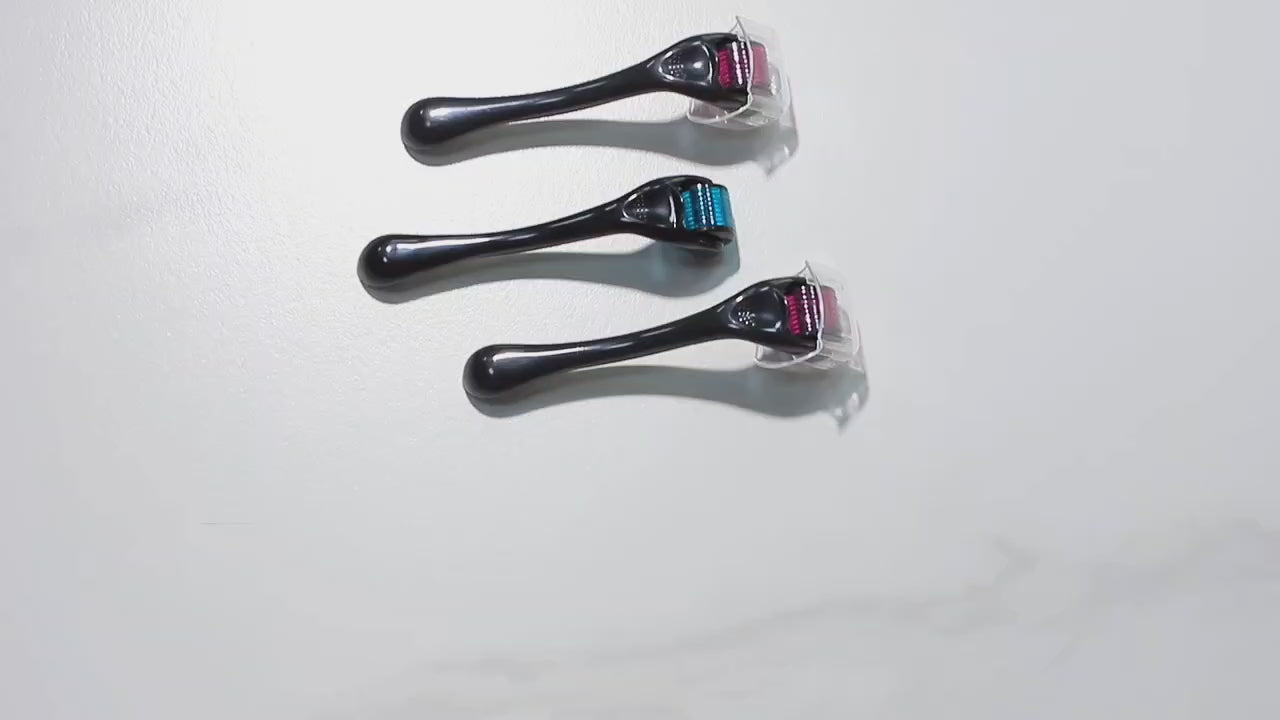 Derma Roller Microneedling 540 Aiguilles - Visage & Cuir Chevelu